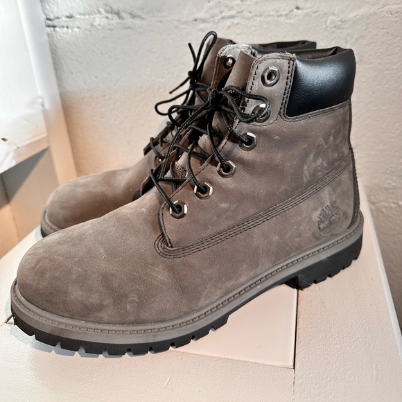 Timberland Shoes Timberland Gray Waterproof Lace Up Mens Boots Size